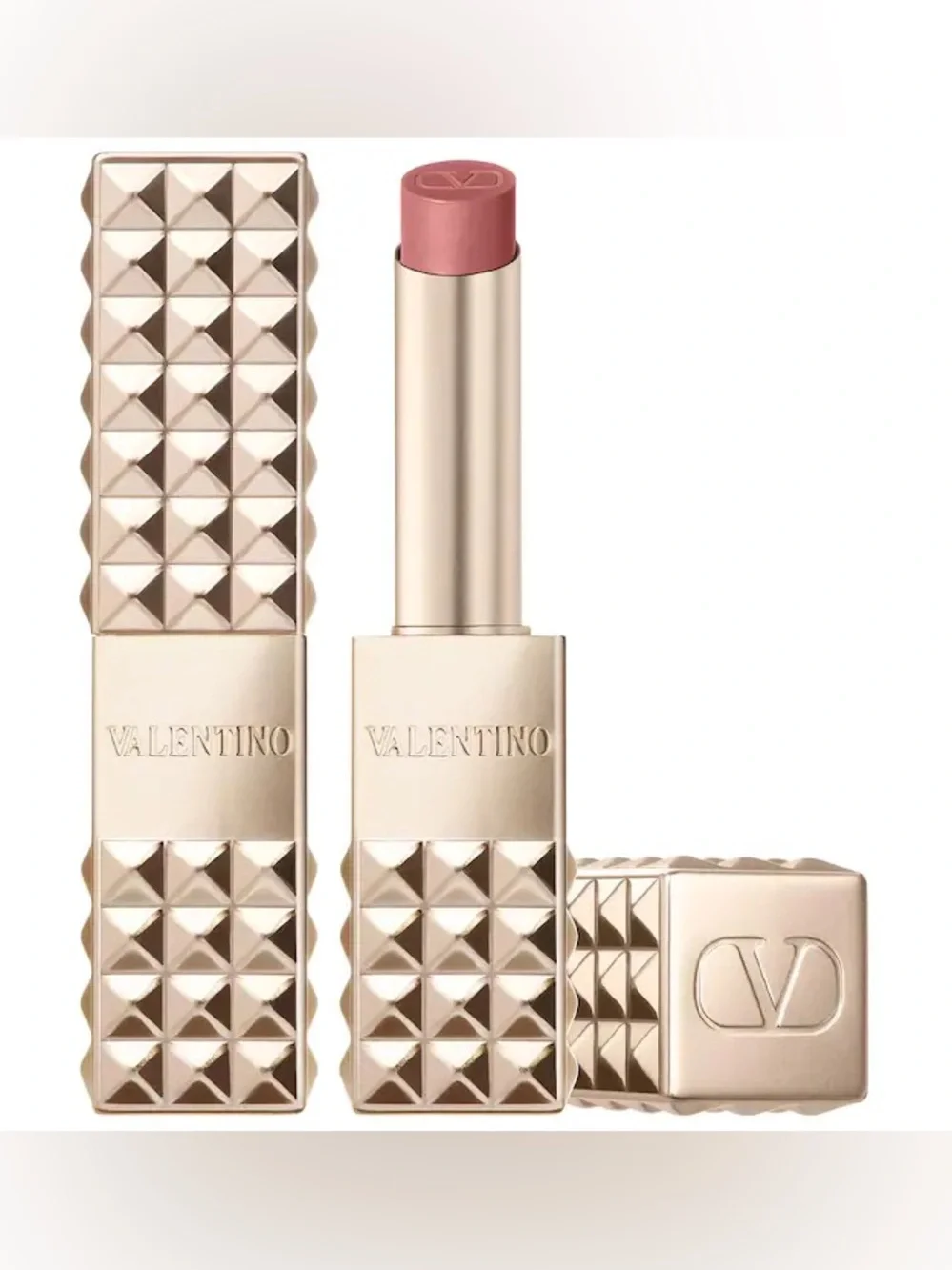 Valentino Spike Buttery Matte Refillable Lipstick 123R Spike A Pose NWT